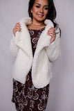 Plush Faux Sherpa Jacket | Cream