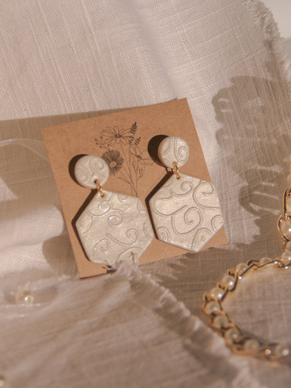 Boutique Artisan Isla Leather Earrings