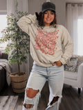 Lovely Day Sweatshirt | Beige